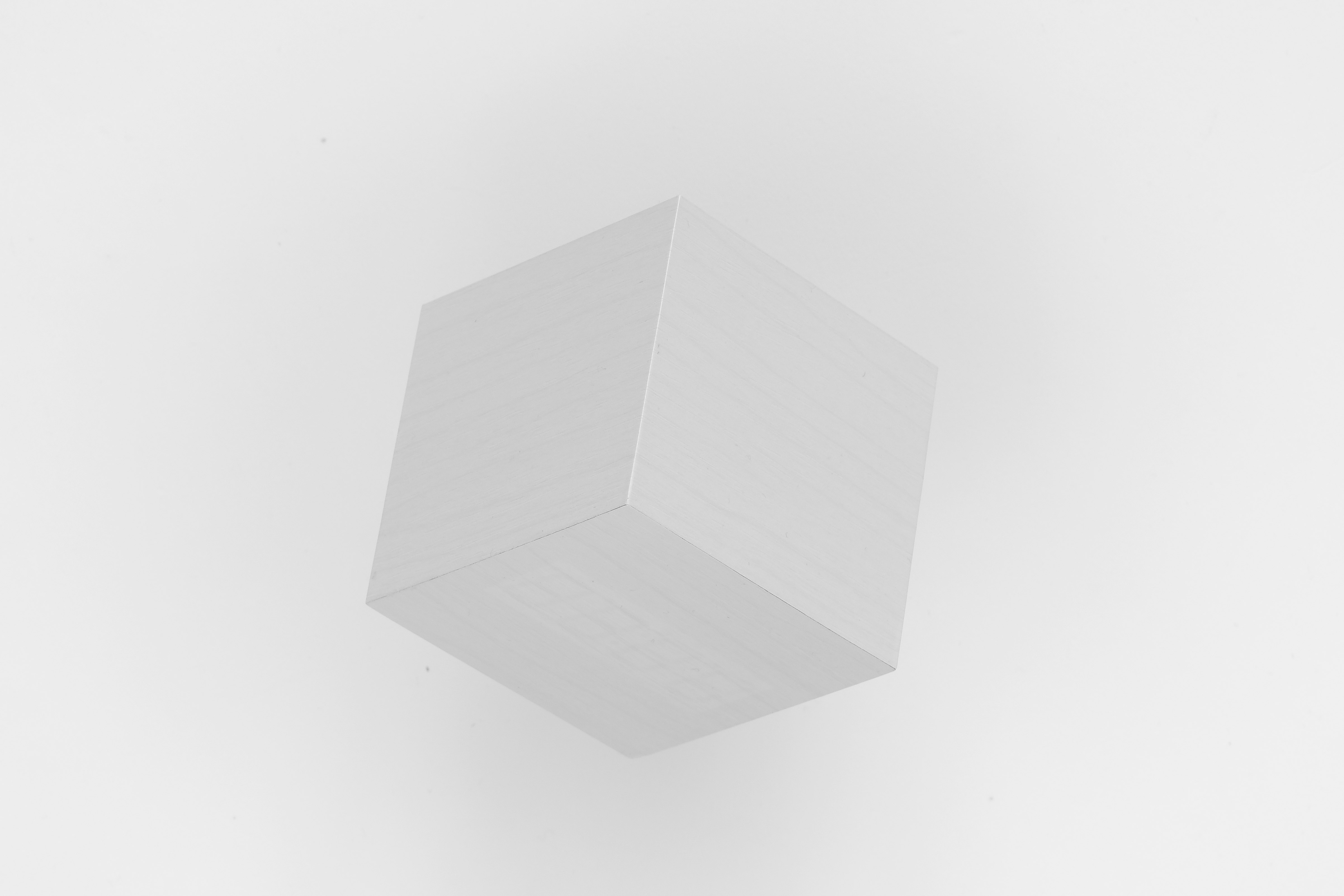 white square shape on white background